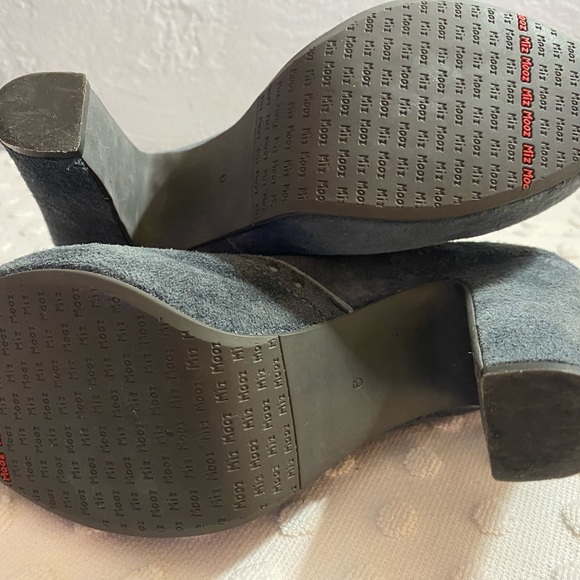 MIZ MOOZ Lance Brown Suede Heeled Booties - Picture 5 of 16